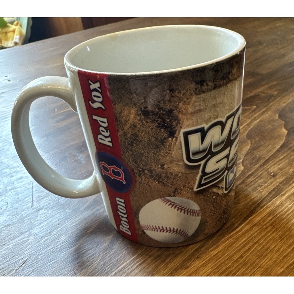 Boston Red Sox Coffee Mug Cup 2004 World Series Champions St Louis cardinals